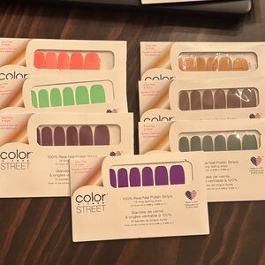 Color Street Vibrant Nail Polish Strips Collection